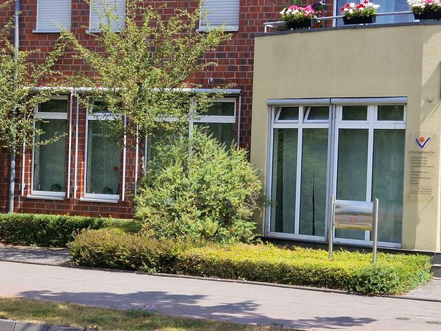 Außenansicht des Praxisgebäudes in Nettetal-Lobberich
